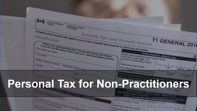 Personal Tax for Non-Practitioners
