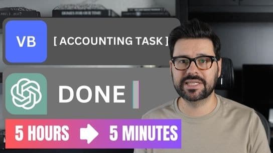 ChatGPT Accounting Masterclass