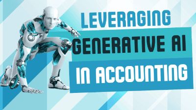 Leveraging Generative AI in Accounting: ChatGPT and Beyond