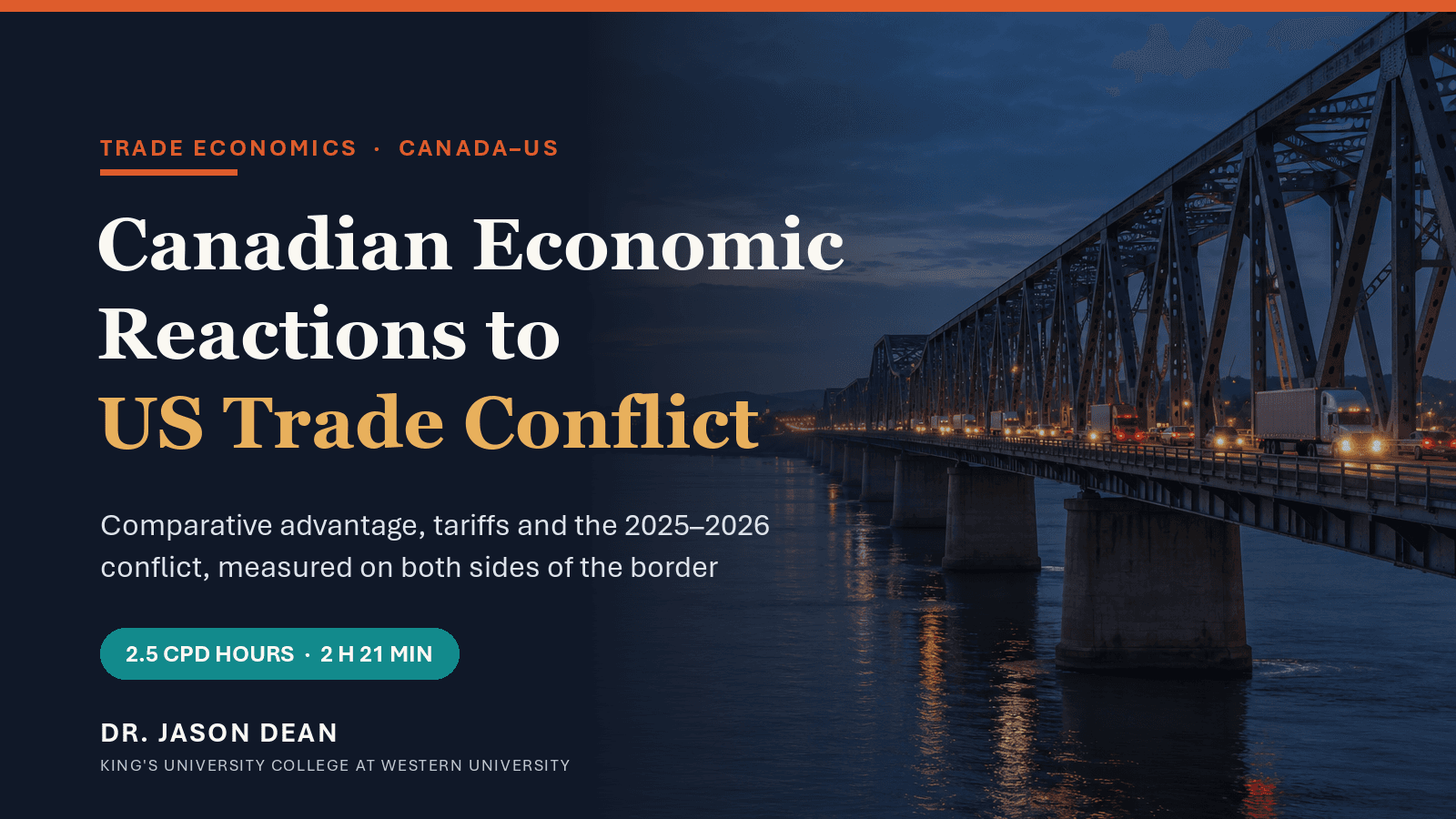 Canadian Economic Reactions to US Trade Conflict: Tariffs, Trade Deficits, CUSMA and Who Pays